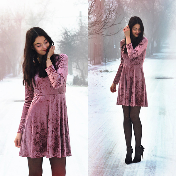 10 cách diện đồ nhung hợp mốt mùa đông