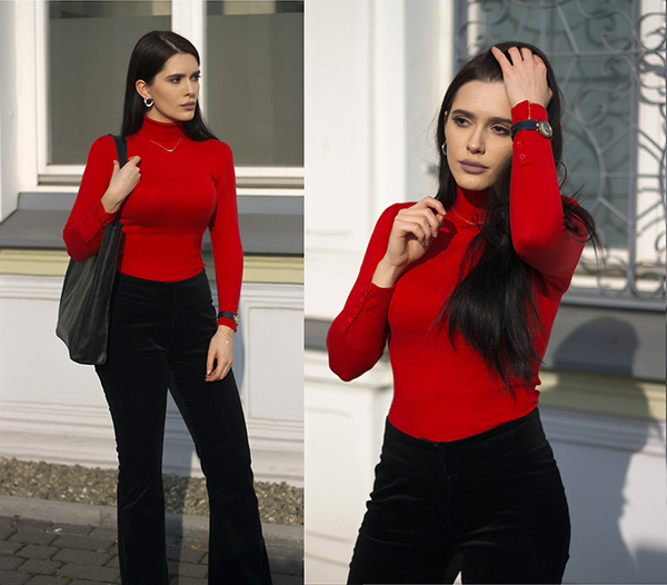 10 cách diện đồ nhung hợp mốt mùa đông