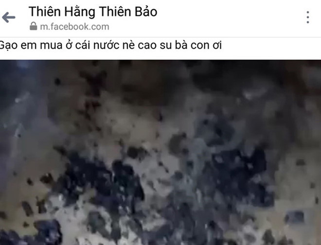 9X đăng clip gạo cao su trên Facebook không chịu nộp phạt