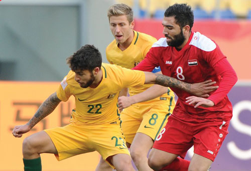 Thắng cách biệt U23 Syria, Australia tạm chiếm ngôi đầu bảng D
