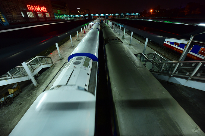 Đoàn tàu chất lượng cao hành trình Bắc Nam