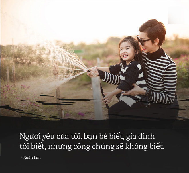 Xuân Lan: Tôi đang yêu người đàn ông chưa lập gia đình, bé Thỏ gọi anh ấy là ba! Xuân Lan: Tôi đang yêu người đàn ông chưa lập gia đình, bé Thỏ gọi anh ấy là ba!
