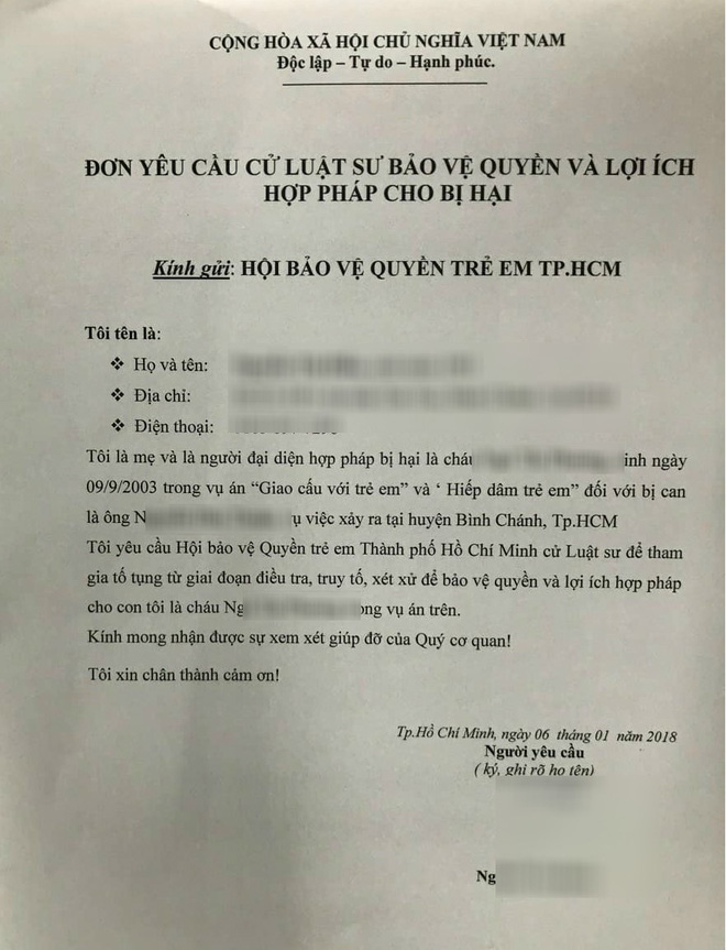 Nghi án bé gái 14 tuổi bị nam thanh niên xông vào nhà hiếp dâm khiến bé mang thai 7 tuần tuổi
