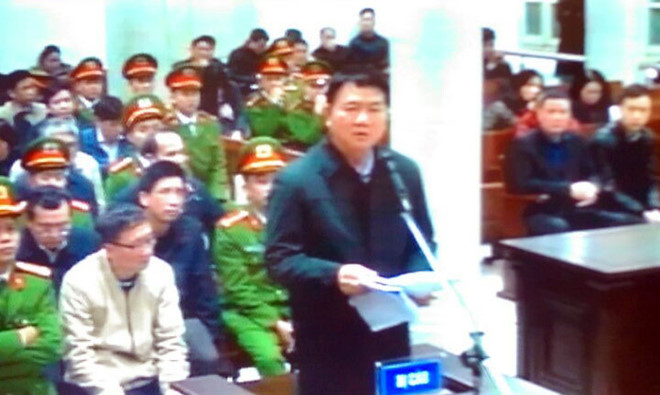 Ông Đinh La Thăng: Mức án nào bị cáo cũng xin chấp nhận