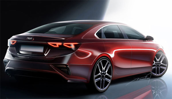 Kia Cerato sedan thế hệ mới chuẩn bị trình làng Kia Cerato sedan thế hệ mới chuẩn bị trình làng