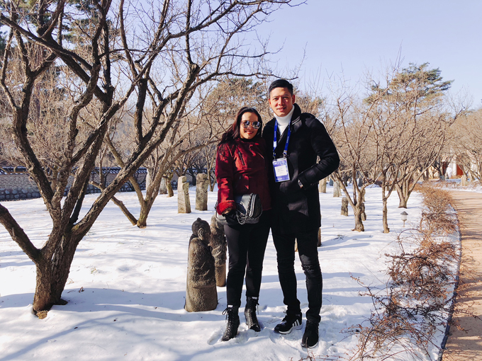 Vợ chồng Bình Minh sang Hàn Quốc hâm nóng tình cảm sau sóng gió