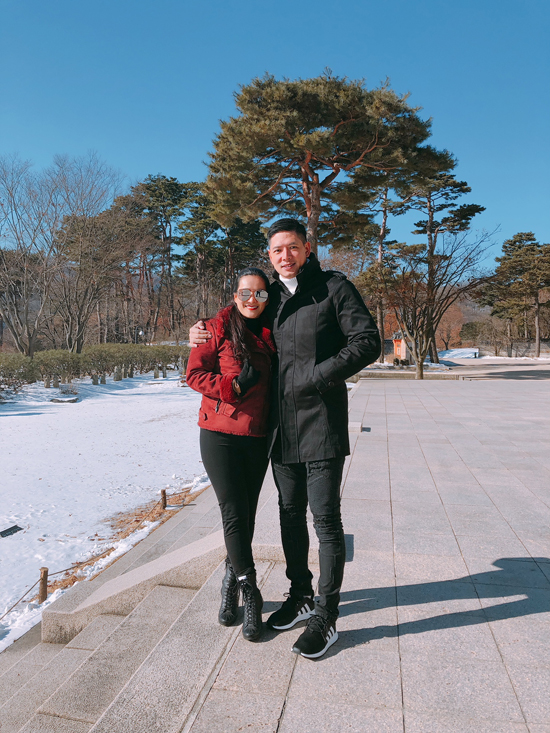 Vợ chồng Bình Minh sang Hàn Quốc hâm nóng tình cảm sau sóng gió