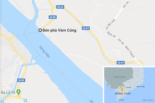 Phạt tài xế đánh nhau tại bến phà Vàm Cống xôn xao trên mạng