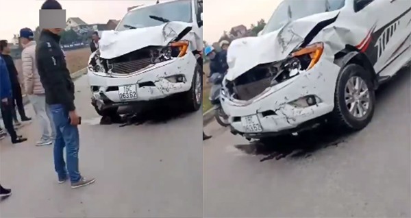 Hải Phòng: Xe bán tải hất văng 2 nữ sinh xuống ruộng tử vong tại chỗ, tài xế bỏ chạy