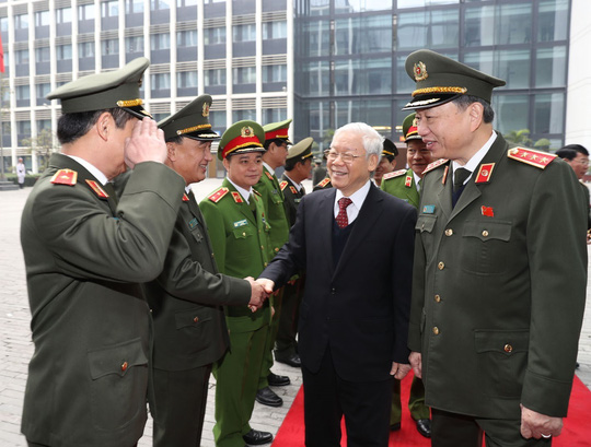 Tổng Bí thư Nguyễn Phú Trọng dự hội nghị Công an toàn quốc Tổng Bí thư Nguyễn Phú Trọng dự hội nghị Công an toàn quốc