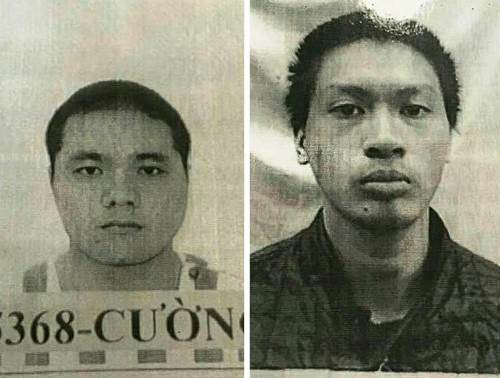 Nhận dạng hai can phạm bỏ trốn khi điều trị tại bệnh viện