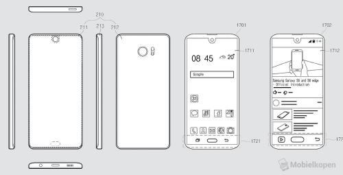 Samsung học thiết kế tai thỏ trên iPhone X Samsung học thiết kế tai thỏ trên iPhone X