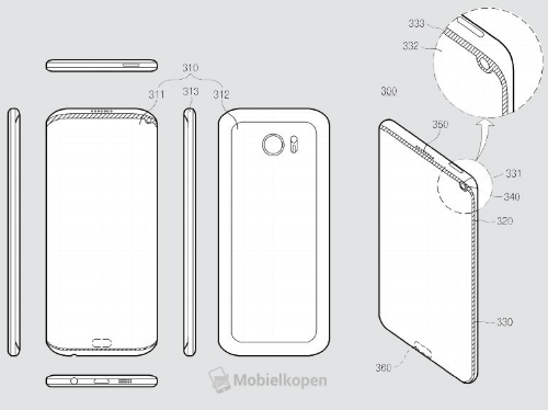Samsung học thiết kế tai thỏ trên iPhone X Samsung học thiết kế tai thỏ trên iPhone X