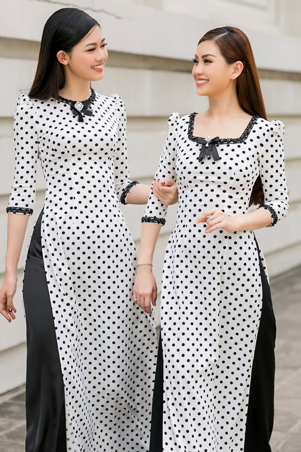 Thanh Thanh Tú, Diễm Trang khoe sắc với áo dài cách tân