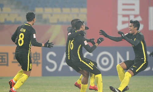 Malaysia làm nên lịch sử khi vào tứ kết U23 châu Á