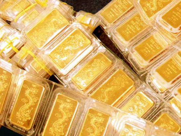 Giá vàng SJC cài số lùi phiên thứ hai liên tiếp