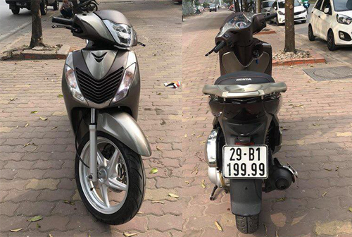 Honda SH 2012 biển ngũ quý giá gần 300 triệu tại Hà Nội