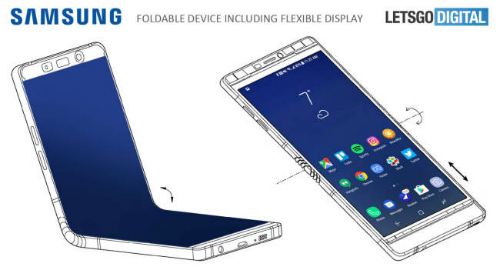 Galaxy X màn hình gập tiếp tục bị lộ thiết kế Galaxy X màn hình gập tiếp tục bị lộ thiết kế