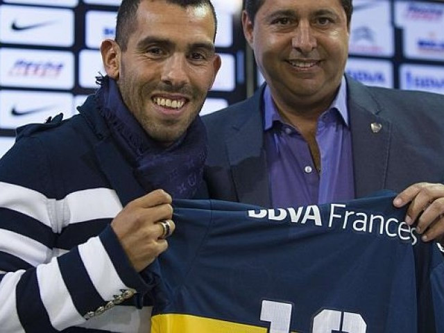 Trở lại Boca Juniors, Tevez lại khiến người hâm mộ Trung Quốc tức giận
