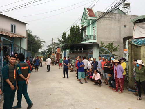 Thực nghiệm hiện trường vụ vợ sát hại chồng rồi phân xác ở Bình Dương