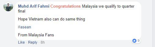 Người hâm mộ Malaysia kêu gọi cổ vũ U23 Việt Nam