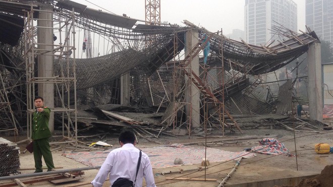 Vụ sập giàn giáo ở Hà Nội khiến 3 người tử vong: Xác định danh tính nạn nhân
