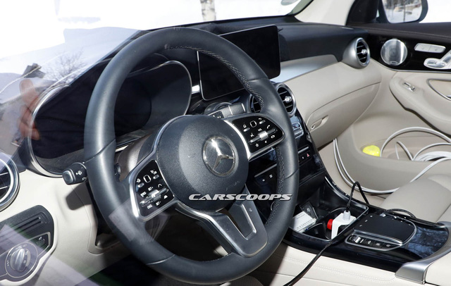Mercedes-Benz GLC 2019 lộ ảnh nội thất Mercedes-Benz GLC 2019 lộ ảnh nội thất