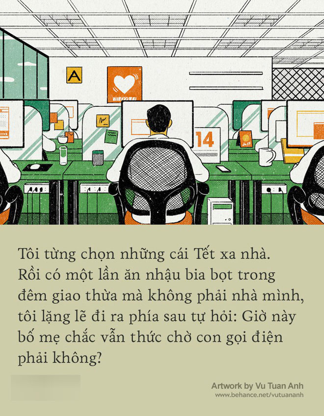 Chúng ta sinh ra gần như là để xa nhà. Bạn có thể muốn bỏ Tết, tôi thì không! Chúng ta sinh ra gần như là để xa nhà. Bạn có thể muốn bỏ Tết, tôi thì không!