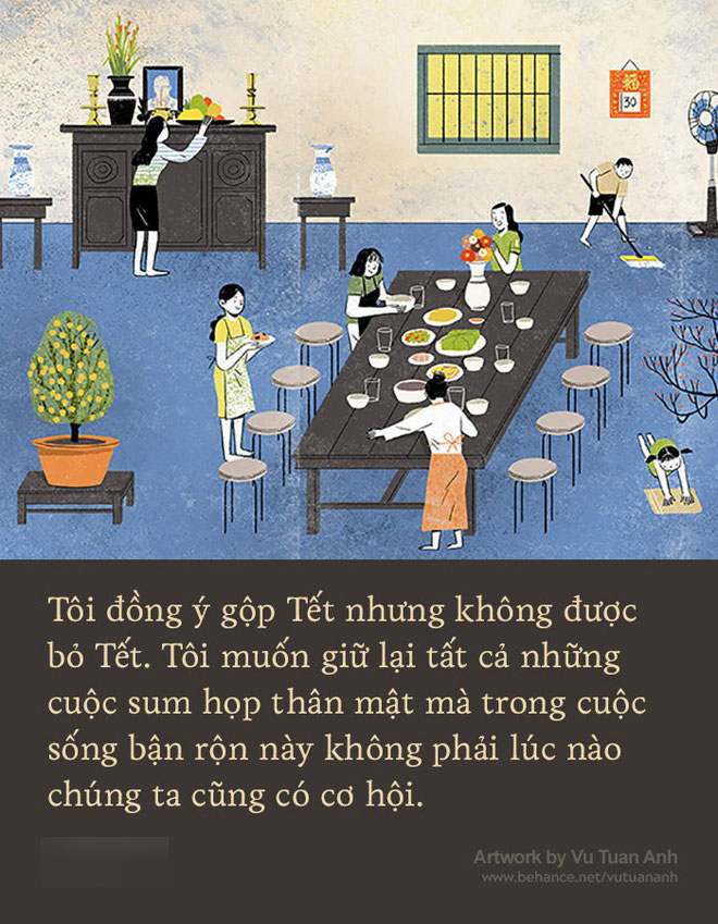 Chúng ta sinh ra gần như là để xa nhà. Bạn có thể muốn bỏ Tết, tôi thì không! Chúng ta sinh ra gần như là để xa nhà. Bạn có thể muốn bỏ Tết, tôi thì không!