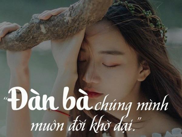 Đi tìm nguyên nhân đàn bà hay than khổ…