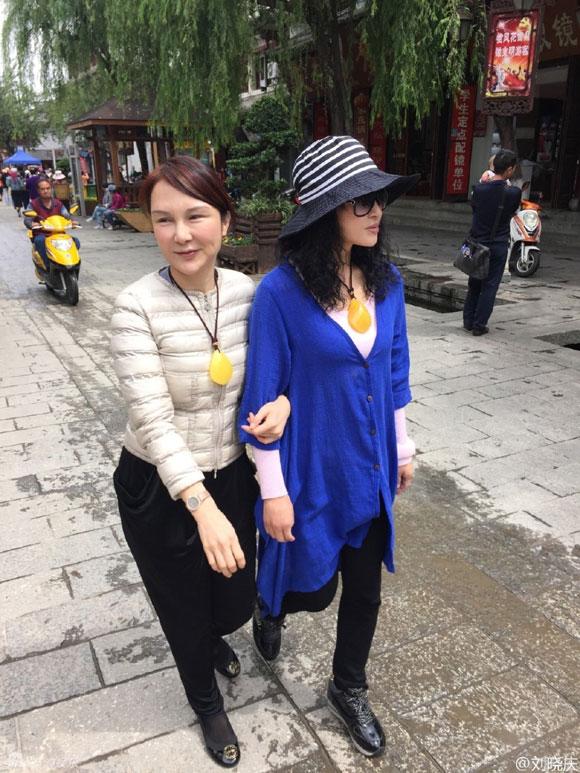 Nhìn gần không ai nghĩ người phụ nữ trước mặt chính là Võ Tắc Thiên Lưu Hiểu Khánh