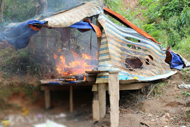 Lâm Đồng: Dùng 200kg thuốc nổ phá hủy địa đạo của thiếc tặc