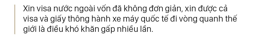 Trần Đặng Đăng Khoa và chiếc xe máy đi vòng quanh thế giới: Bình thản lên đường, bình thản tự do Trần Đặng Đăng Khoa và chiếc xe máy đi vòng quanh thế giới: Bình thản lên đường, bình thản tự do
