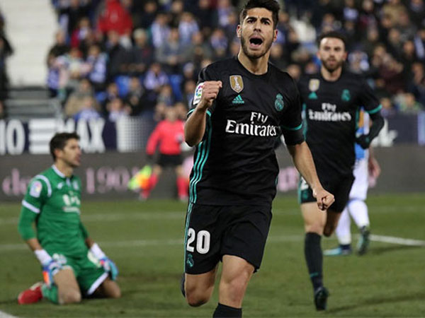 Asensio vô lê ghi bàn, Real đặt một chân vào bán kết Cup Nhà vua