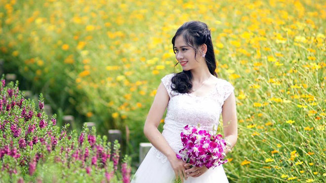 Không thể tin nổi giữa Sài Gòn có cánh đồng hoa đẹp đến thế!