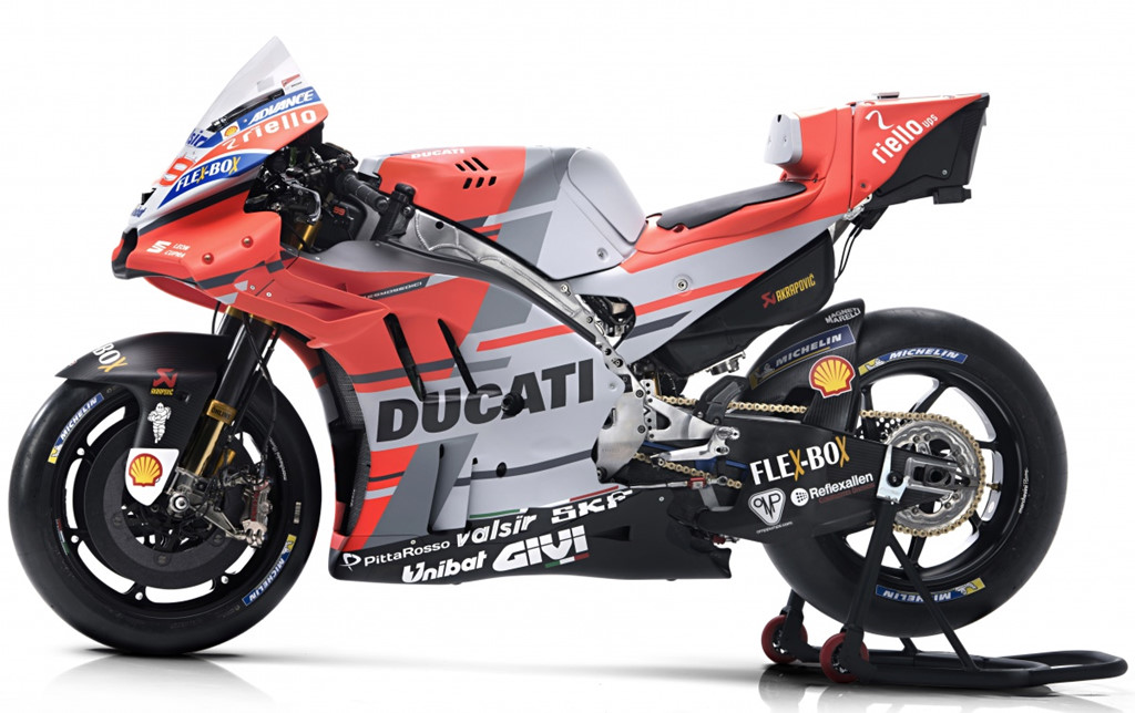 Ducati ra mắt xe đua Desmosedici GP cho mùa giải 2018