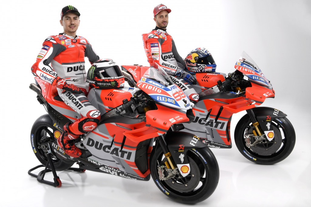 Ducati ra mắt xe đua Desmosedici GP cho mùa giải 2018