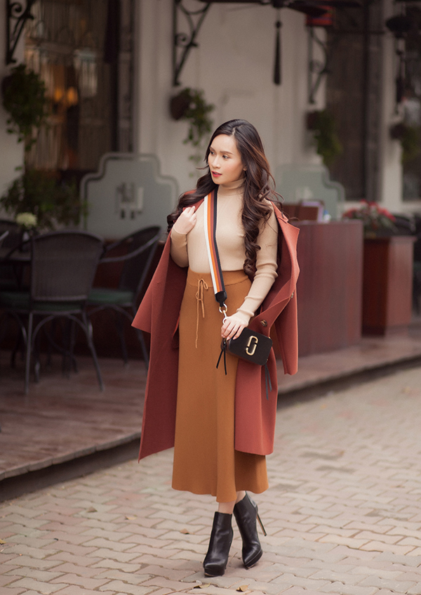 Gợi ý mặc đẹp với các màu trung tính