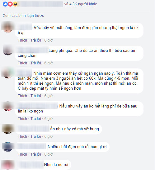 Than thở nấu cả mâm cơm thịnh soạn mà chồng chê, mẹ trẻ cứ tưởng được an ủi nào ngờ lại bị chê thêm Than thở nấu cả mâm cơm thịnh soạn mà chồng chê, mẹ trẻ cứ tưởng được an ủi nào ngờ lại bị chê thêm