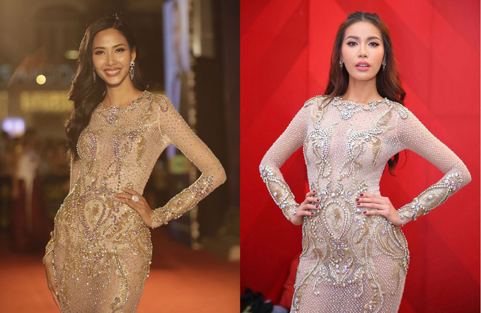 Mỹ nhân Việt liên tục đụng hàng váy áo