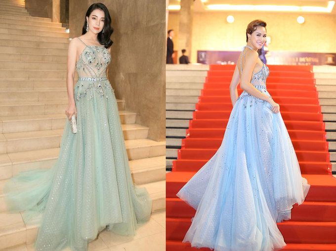 Mỹ nhân Việt liên tục đụng hàng váy áo