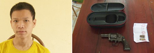 Rút súng quân dụng dọa bóp cò để giải quyết mâu thuẫn