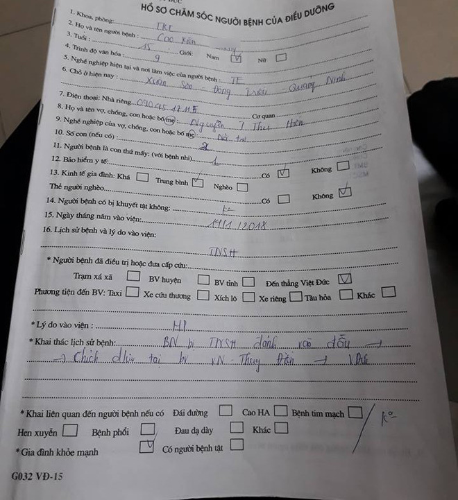 Quảng Ninh: Nam sinh lớp 9 nhập viện, nghi bị thầy giáo tát khiến tụ máu ở đầu