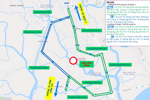 Cầu bị sập ở Sài Gòn được xây mới theo lệnh khẩn cấp