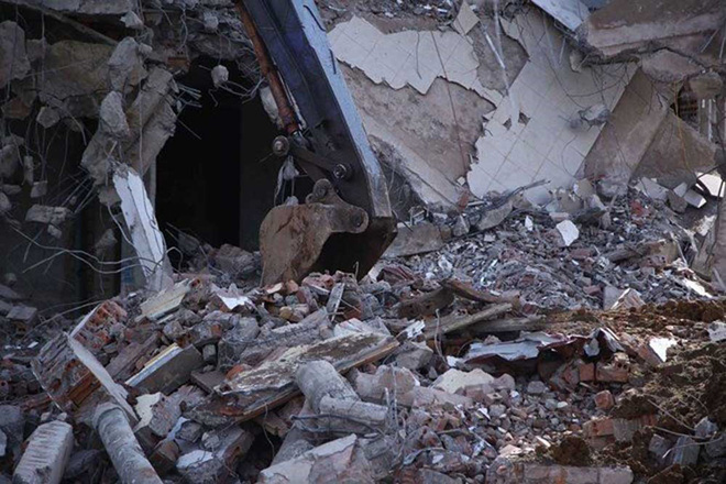 Tòa nhà của trùm ma túy Tàng Keangnam bị đánh sập hoàn toàn