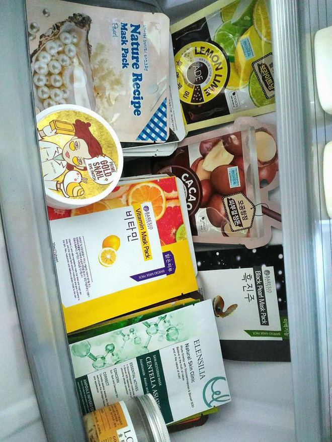 Những cô bạn dùng cả thanh xuân để biến chiếc tủ lạnh thành tiệm spa mini