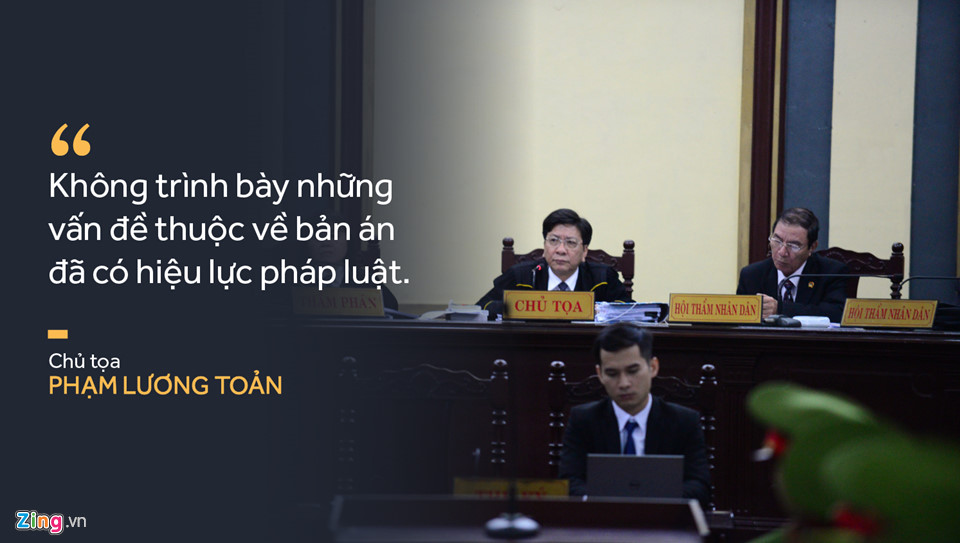 10 phát ngôn đáng chú ý trong 10 ngày xét xử Trầm Bê - Phạm Công Danh