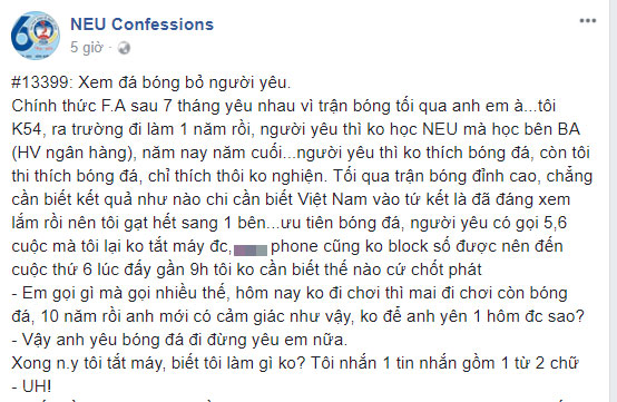 Câu chuyện của anh chồng vẫn lau nhà nấu cơm khi tuyển U23 VN đá tứ kết khiến dân mạng chia làm 2 phe