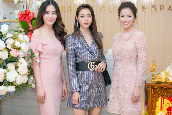 Kỳ Duyên mặc gợi cảm hội ngộ Diệp Bảo Ngọc