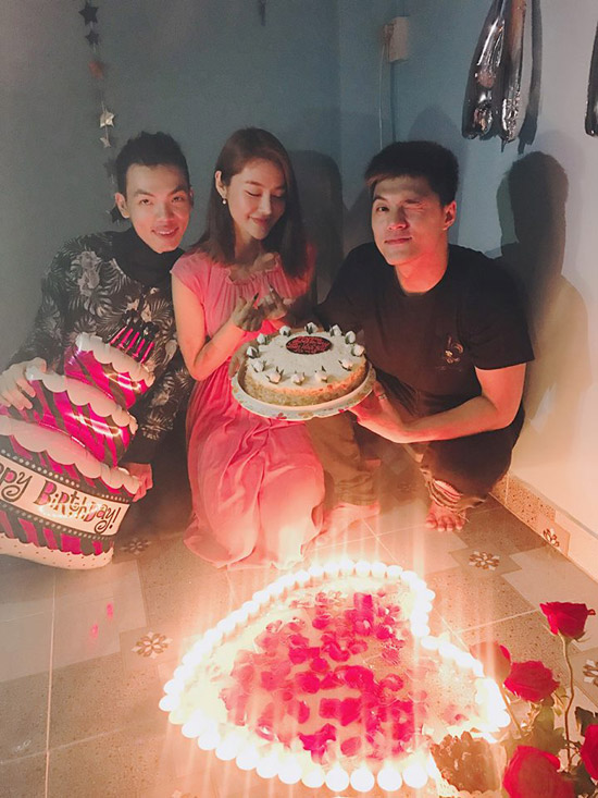 Lâm Vinh Hải đón sinh nhật bên Linh Chi dù đã tuyên bố chia tay